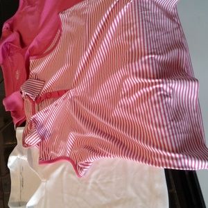 Three woman's golf shirts